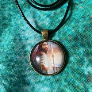 Jesus necklace